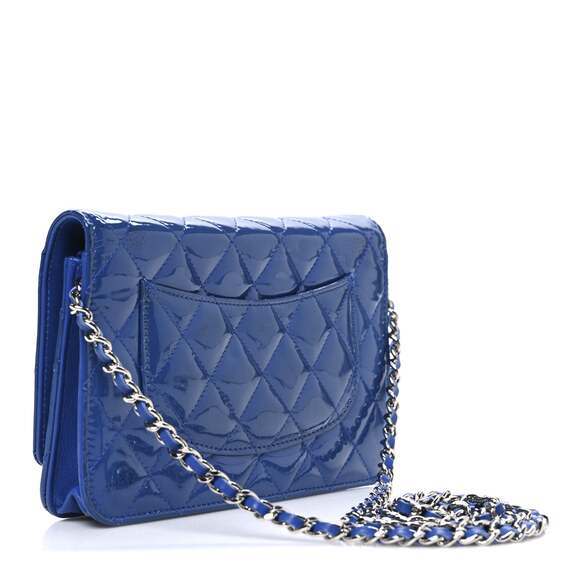 Chanel Patent Calfskin Quilted Wallet #242449C14B - Picture 3 of 11